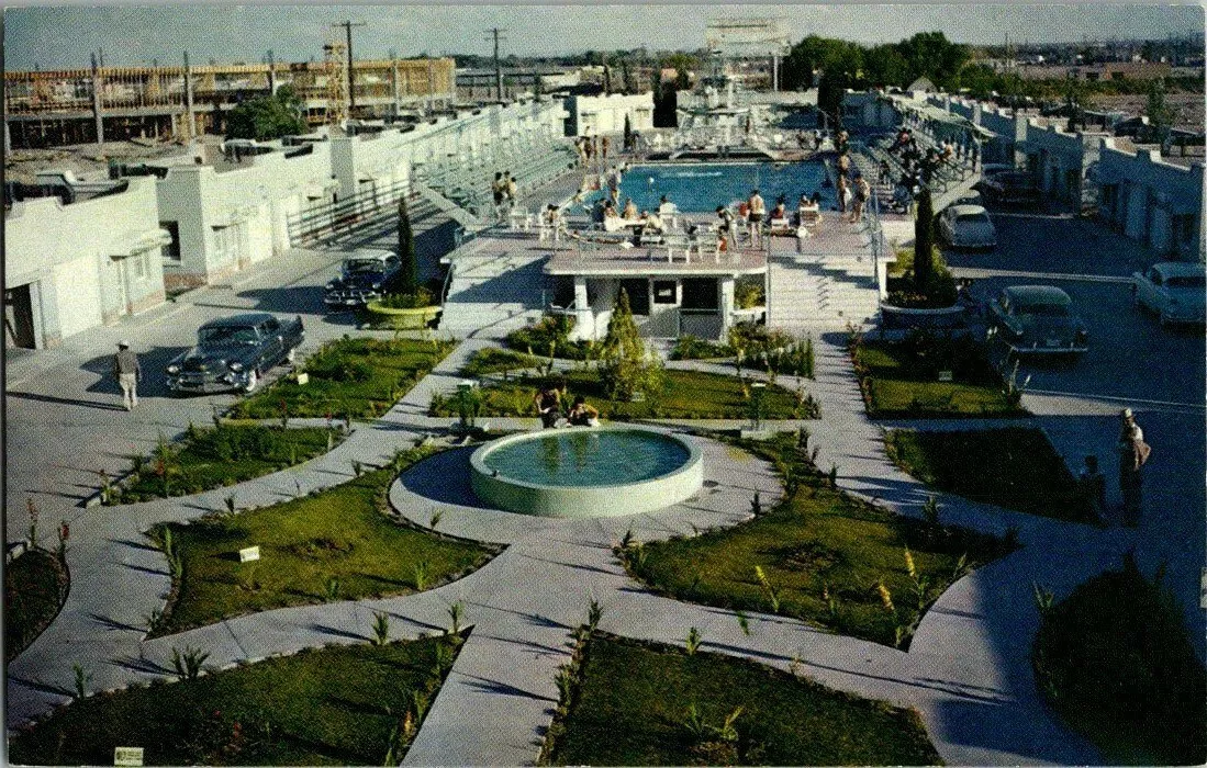 Postal del Motel Riviera