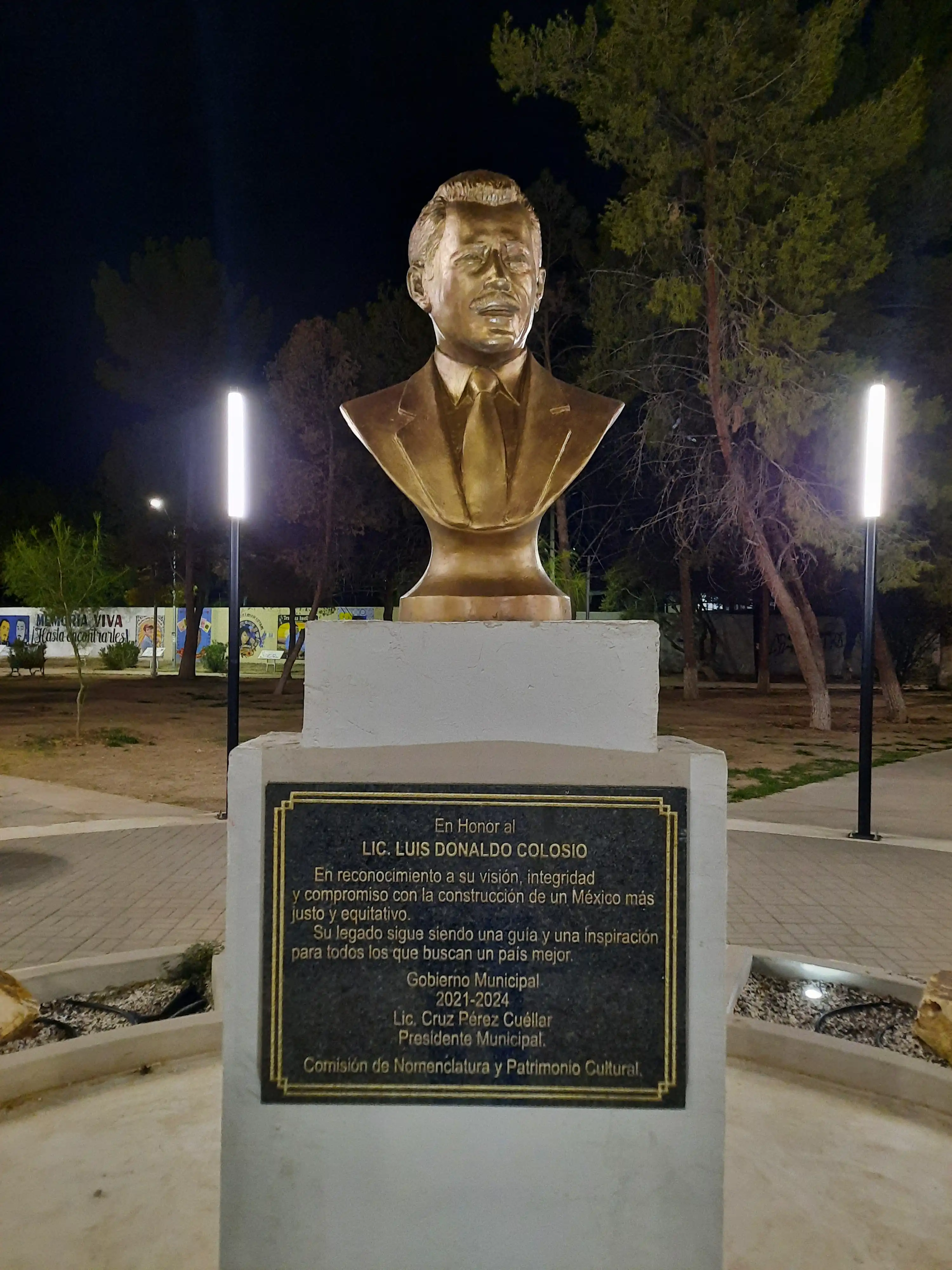 Busto de Luis Donaldo Colosio