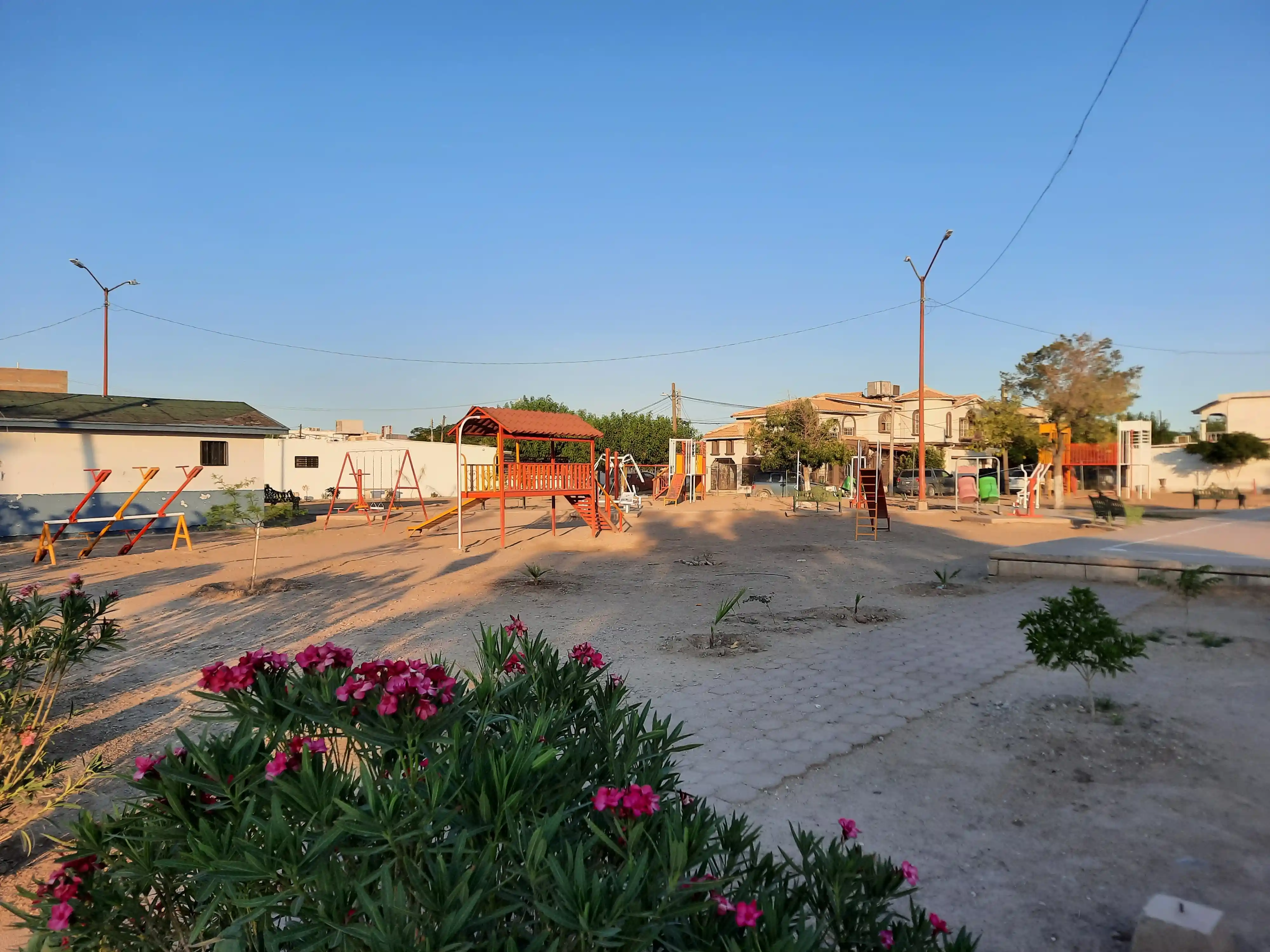 Parque en la calle Rancho Aguacaliente casi esquina con calle Rancho Las Águilas